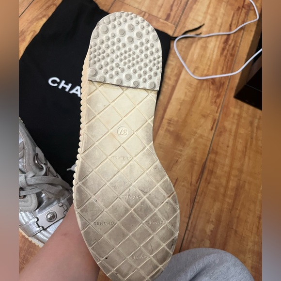 Chanel platform Creeper sneakers! Size 37 - Picture 5 of 5